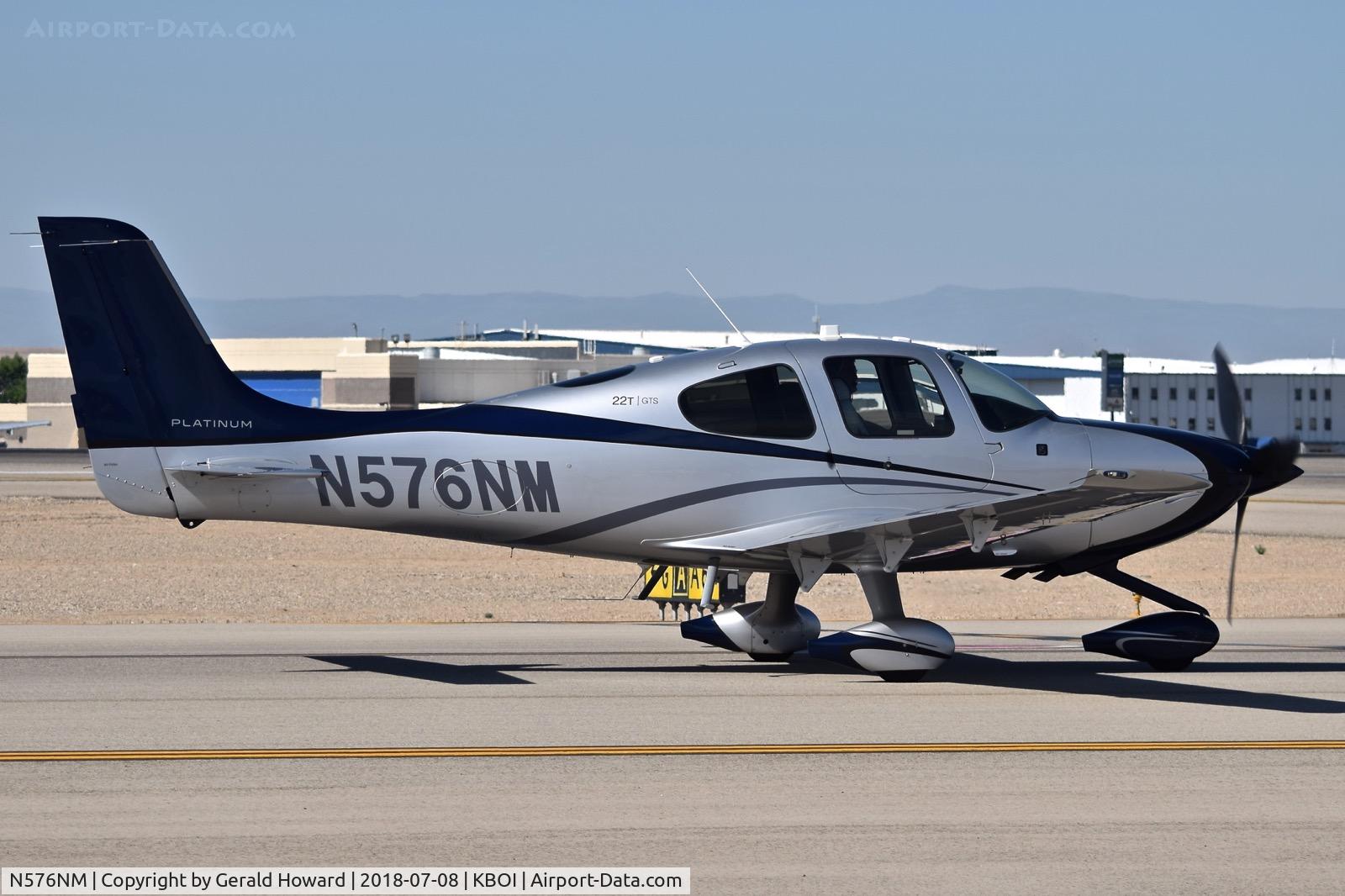 N576NM, 2015 Cirrus SR22T Platinum C/N 1147, Taxiing on Alpha.