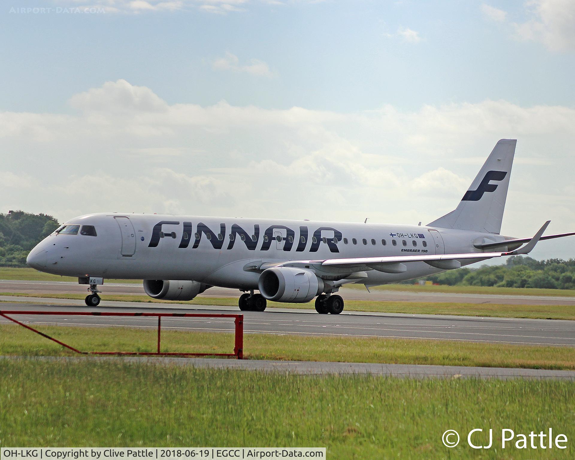 OH-LKG, 2007 Embraer 190LR (ERJ-190-100LR) C/N 19000079, In action at EGCC