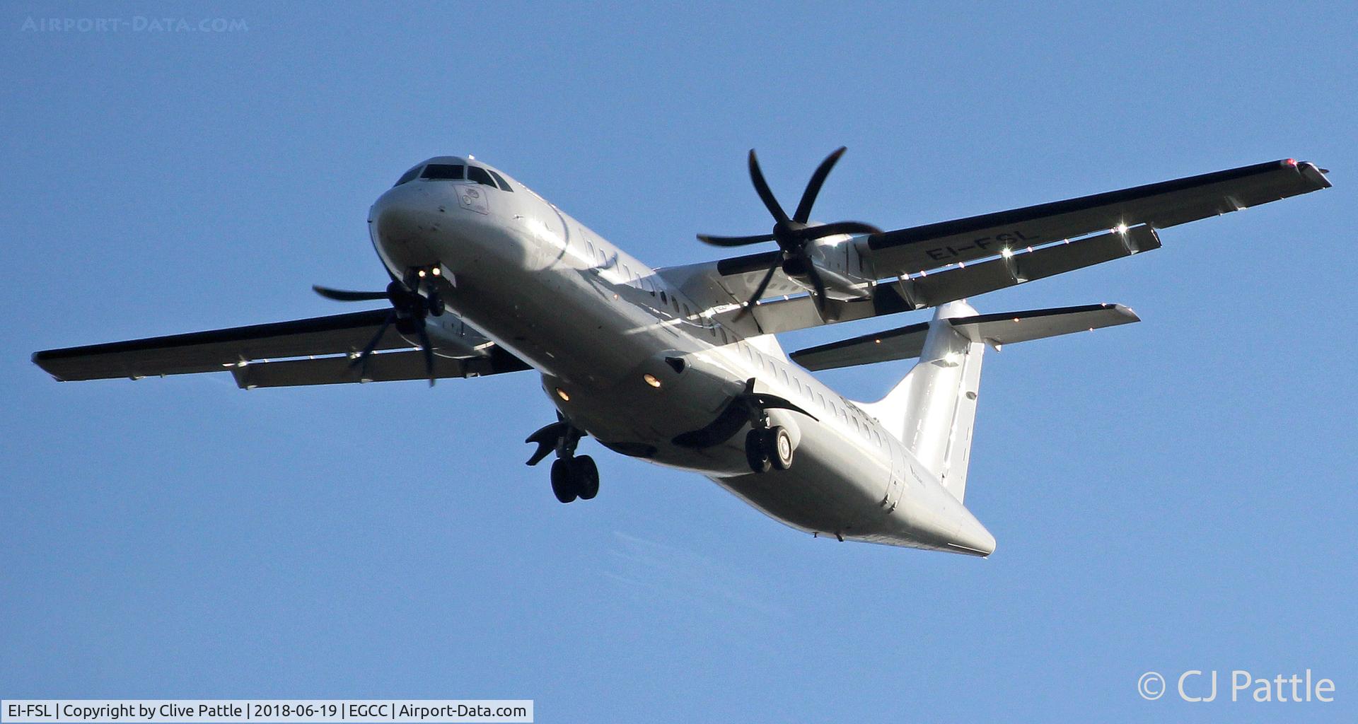 EI-FSL, 2016 ATR 72-212A C/N 1339, Finals to EGCC