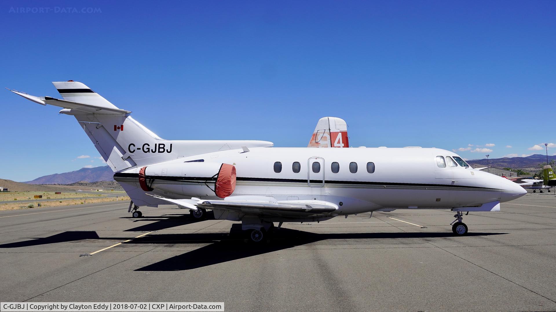 C-GJBJ, 1983 Hawker Siddeley HS.125 Series 700A C/N 257198, Carson City Airport Nevada 2018.