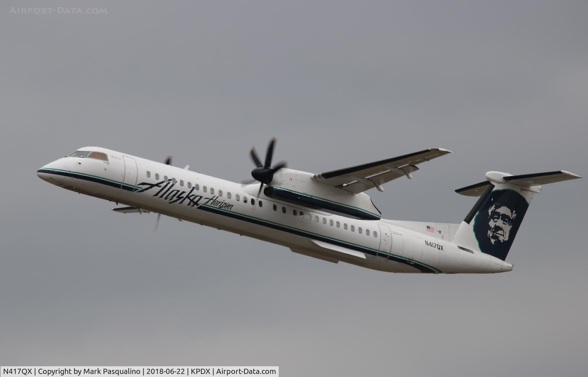 N417QX, 2004 De Havilland Canada DHC-8-402 Dash 8 C/N 4086, DHC-8-402