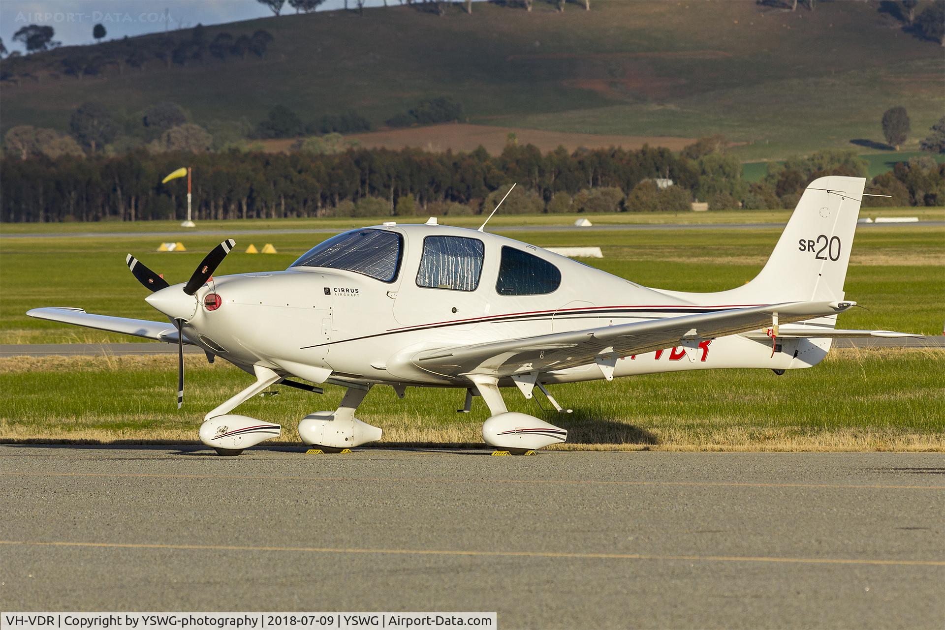 VH-VDR, 2013 Cirrus SR20 G3 C/N 2227, AVIA Aviation (VH-VDR) Cirrus SR20 G3 at Wagga Wagga Airport