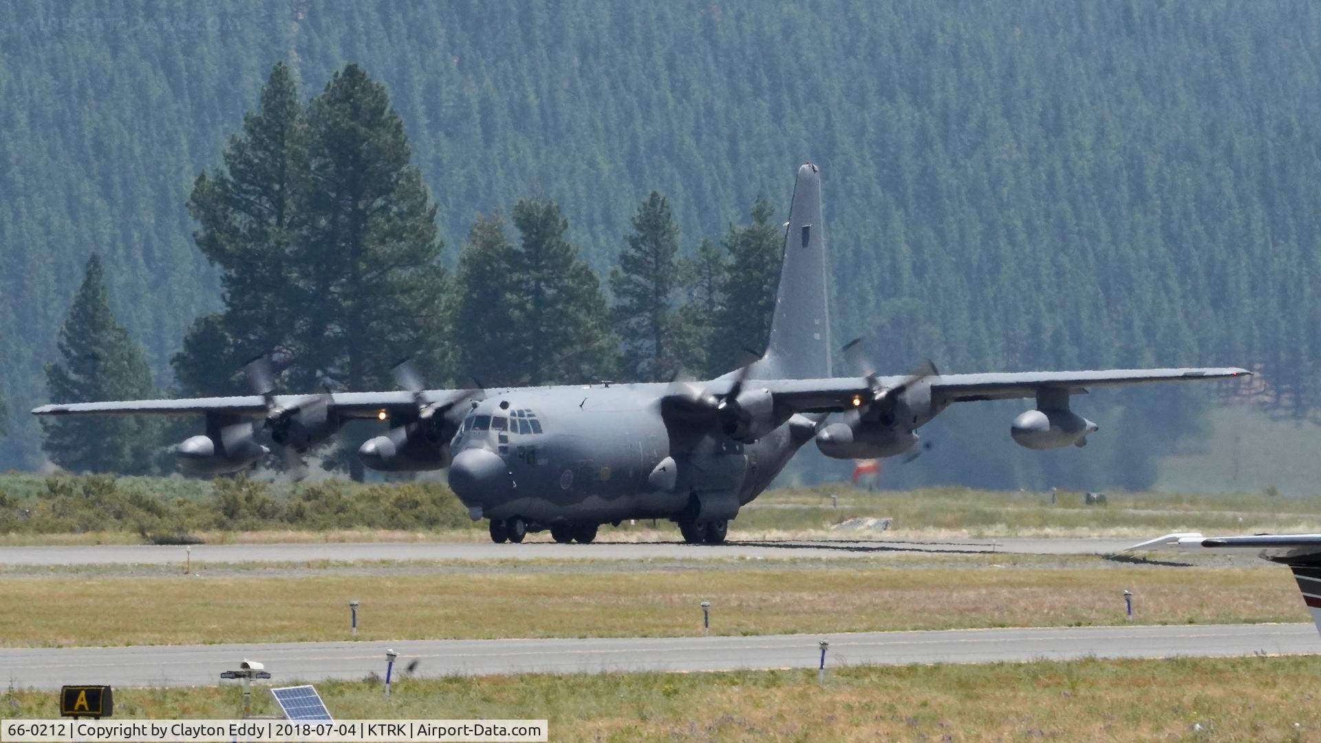66-0212, 1966 Lockheed MC-130P Combat Shadow C/N 382-4162, Truckee Airport California 2018.