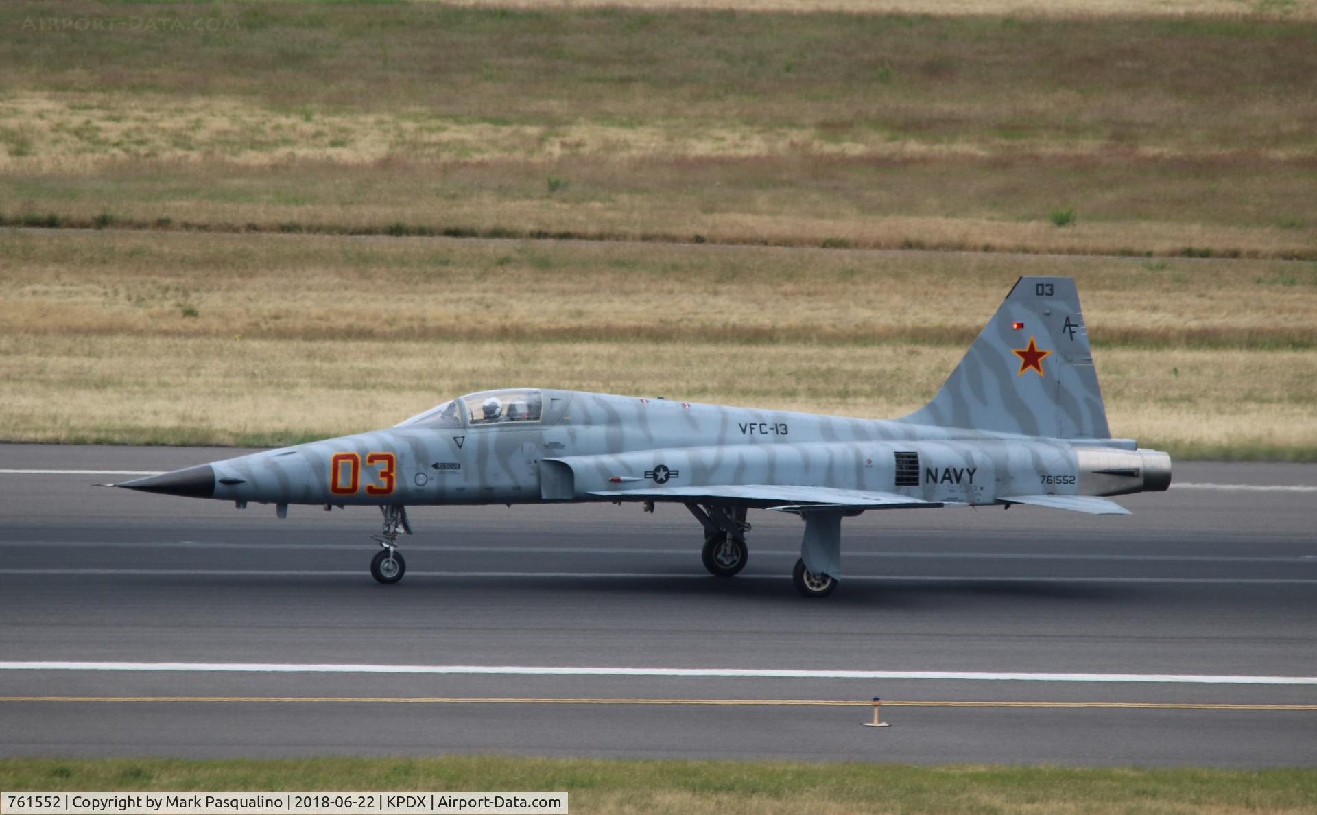 761552, Northrop F-5N Tiger II C/N L.1027, Northrop F-5N