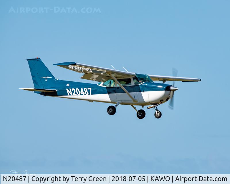 N20487, 1973 Cessna 172M C/N 17261330, KAWO