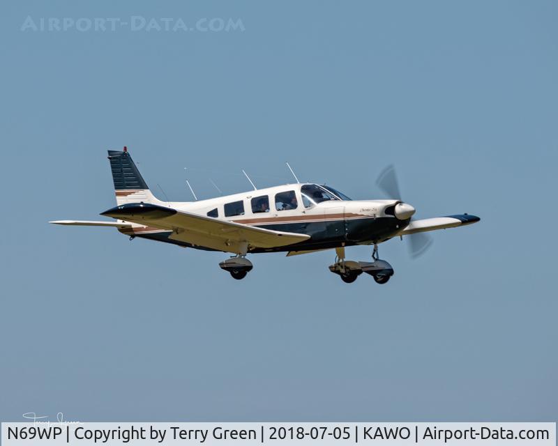 N69WP, 1973 Piper PA-32-300 Cherokee Six C/N 32-7440015, KAWO