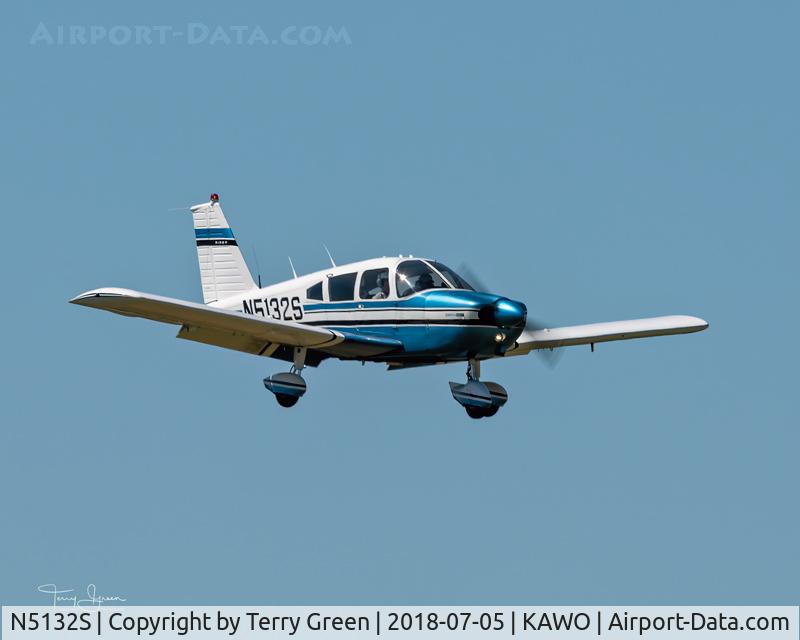 N5132S, 1971 Piper PA-28-180 C/N 28-7105176, KAWO