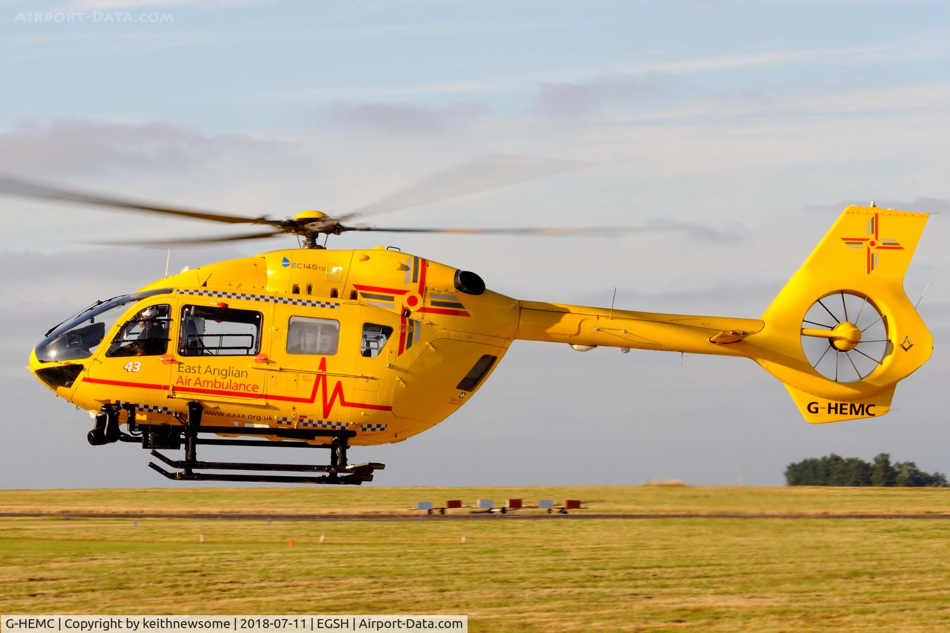 G-HEMC, 2014 Airbus Helicopters EC-145T-2 (BK-117D-2) C/N 20012, Return Visitor.