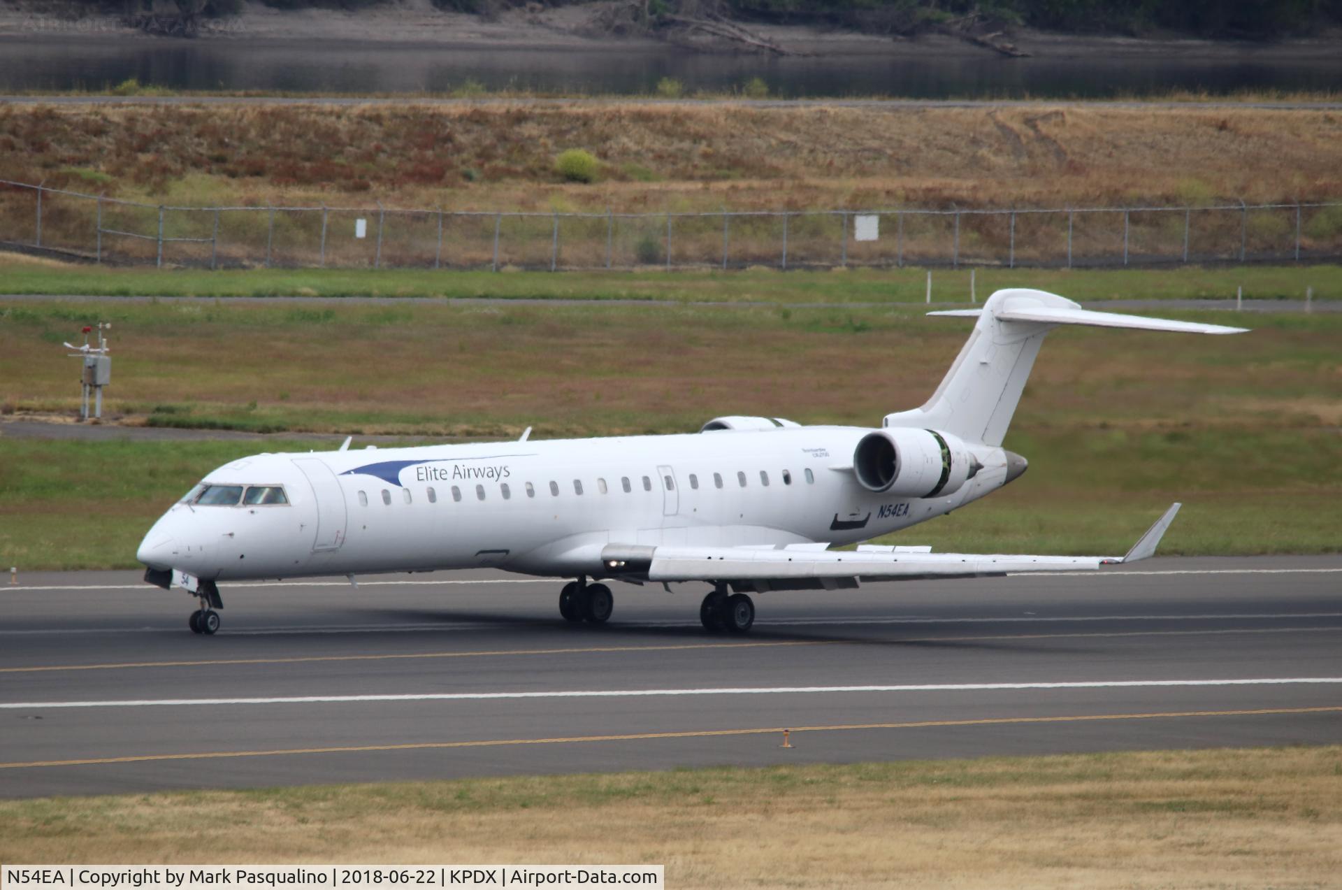 N54EA, 2003 Bombardier CRJ-702 (CL-600-2C10) Regional Jet C/N 10100, CL-600-2C10