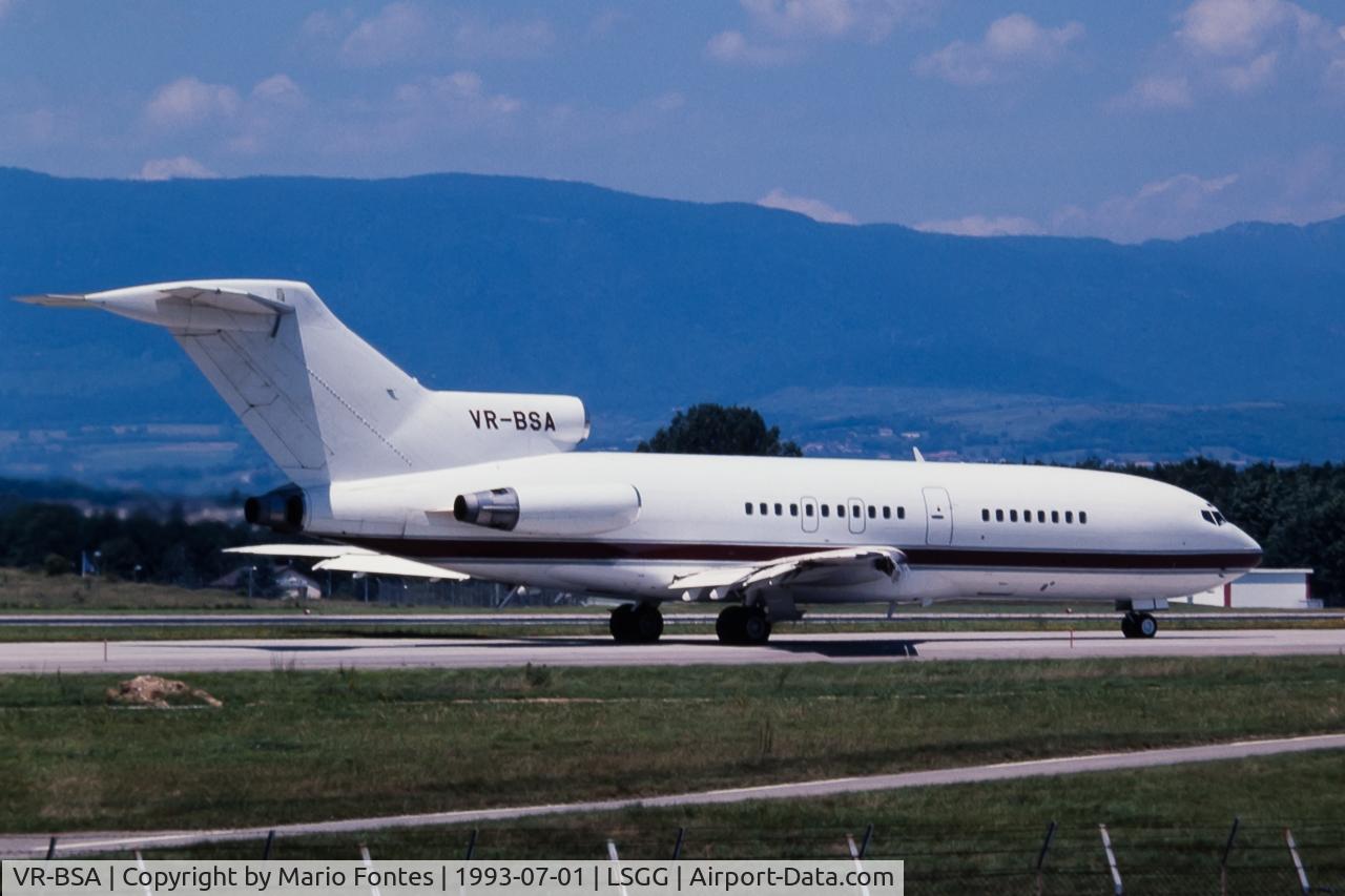 VR-BSA, 1968 Boeing 727-23 C/N 20046, taxiing to holding point rwy23
