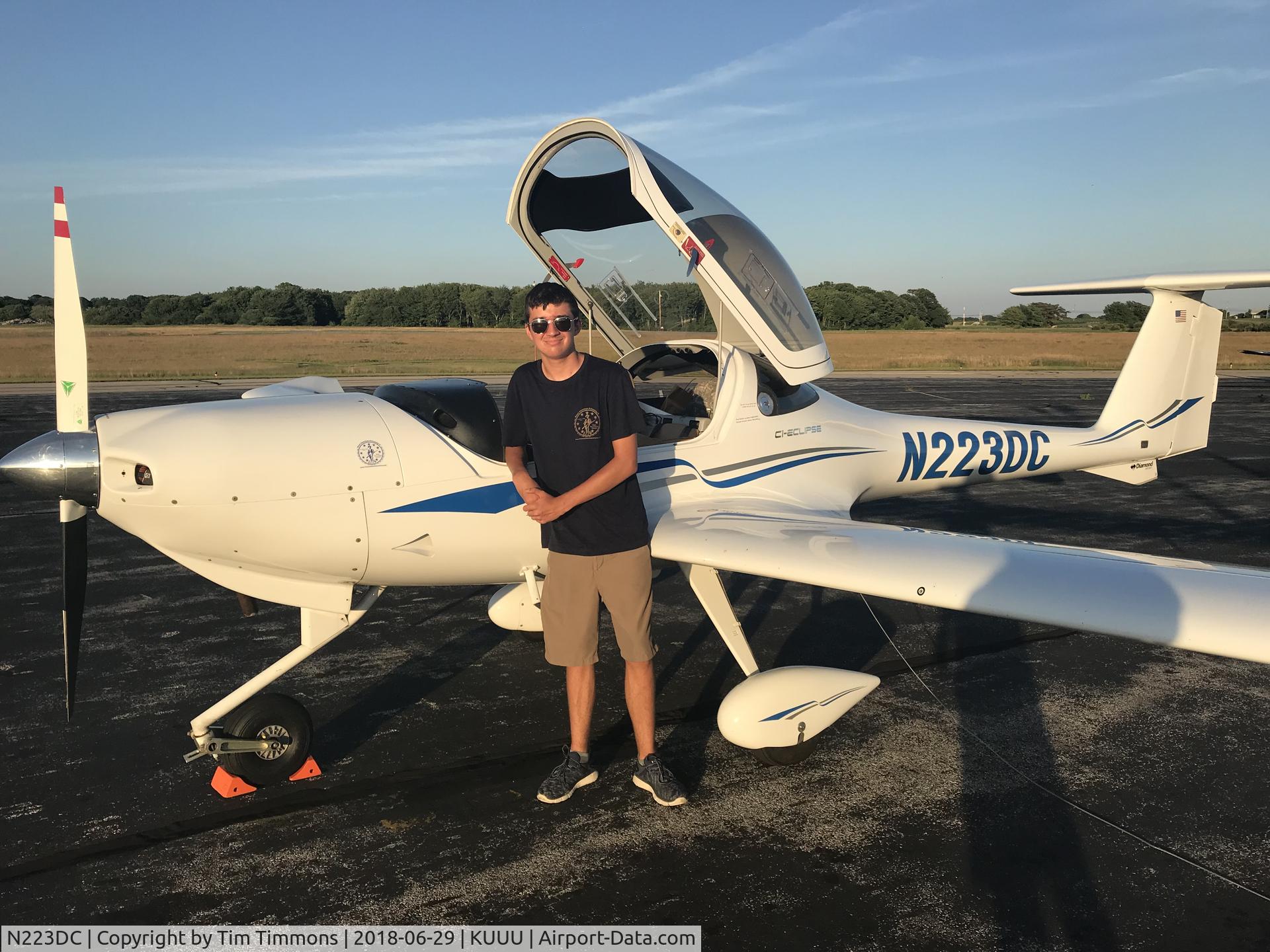 N223DC, 2007 Diamond DA-20C-1 Eclipse C/N C0452, Great American X-C 5: New England