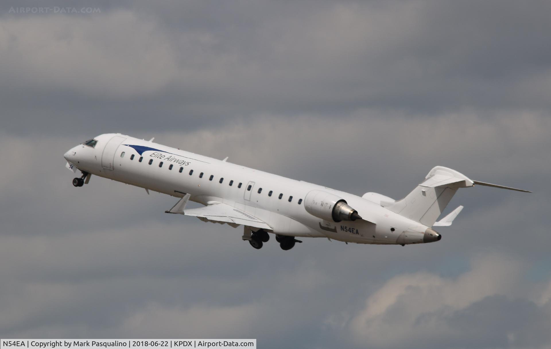 N54EA, 2003 Bombardier CRJ-702 (CL-600-2C10) Regional Jet C/N 10100, CL-600-2C10