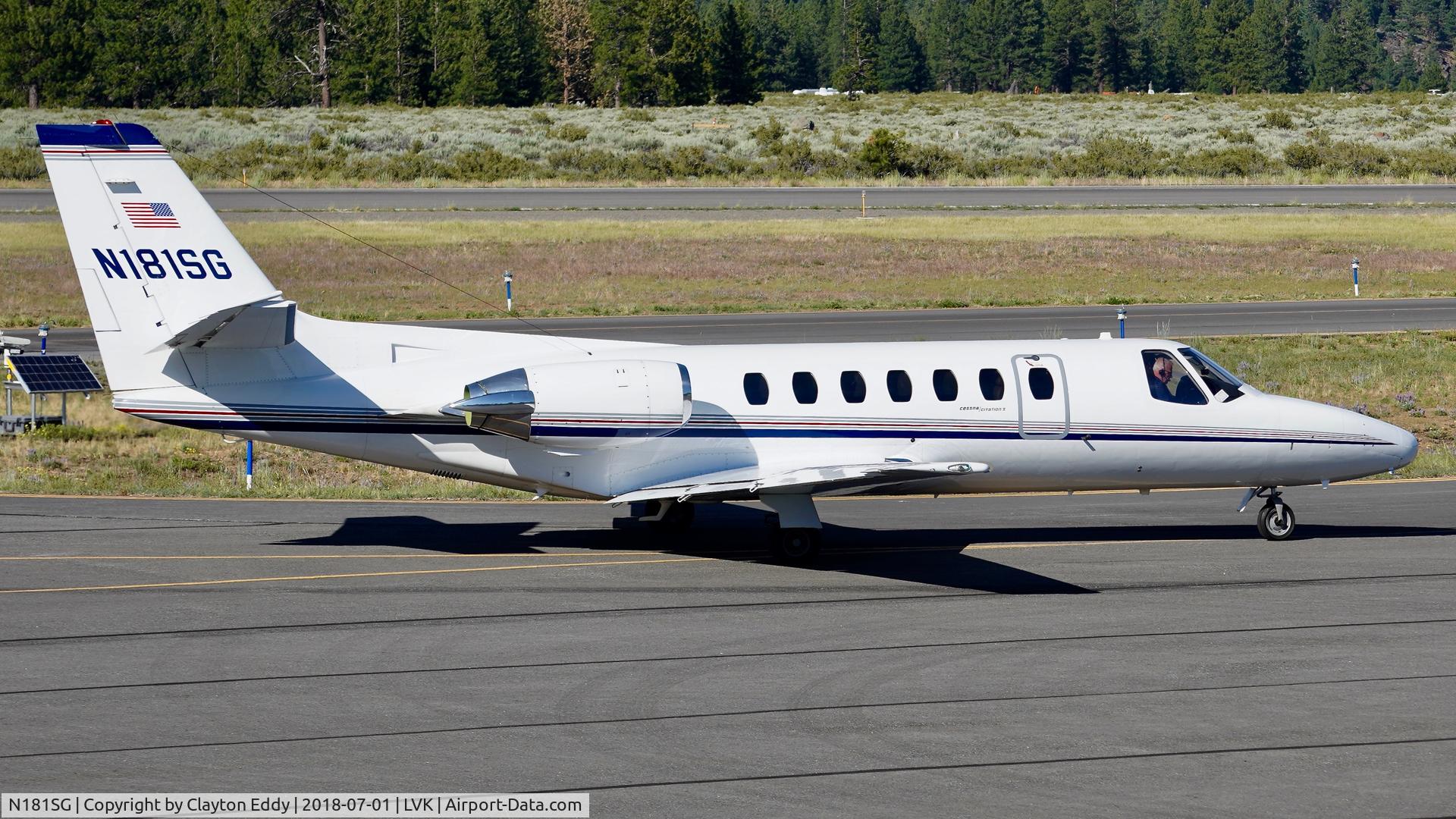 N181SG, 1992 Cessna 560 Citation V C/N 560-0181, Livermore Airport California 2018.