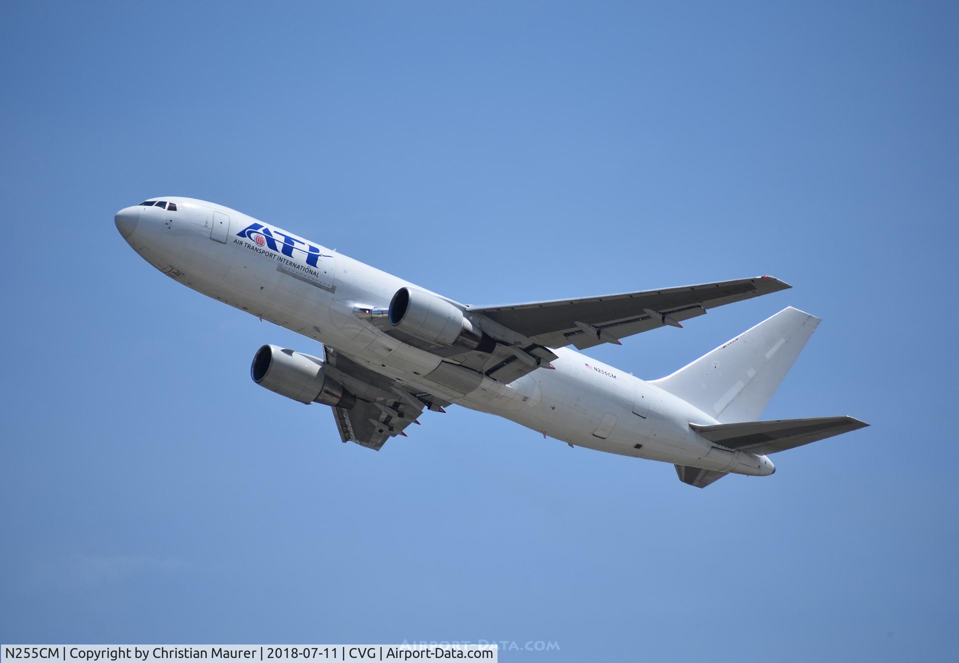 N255CM, 1984 Boeing 767-223 C/N 22316, Boeing 767-223 departing to the north