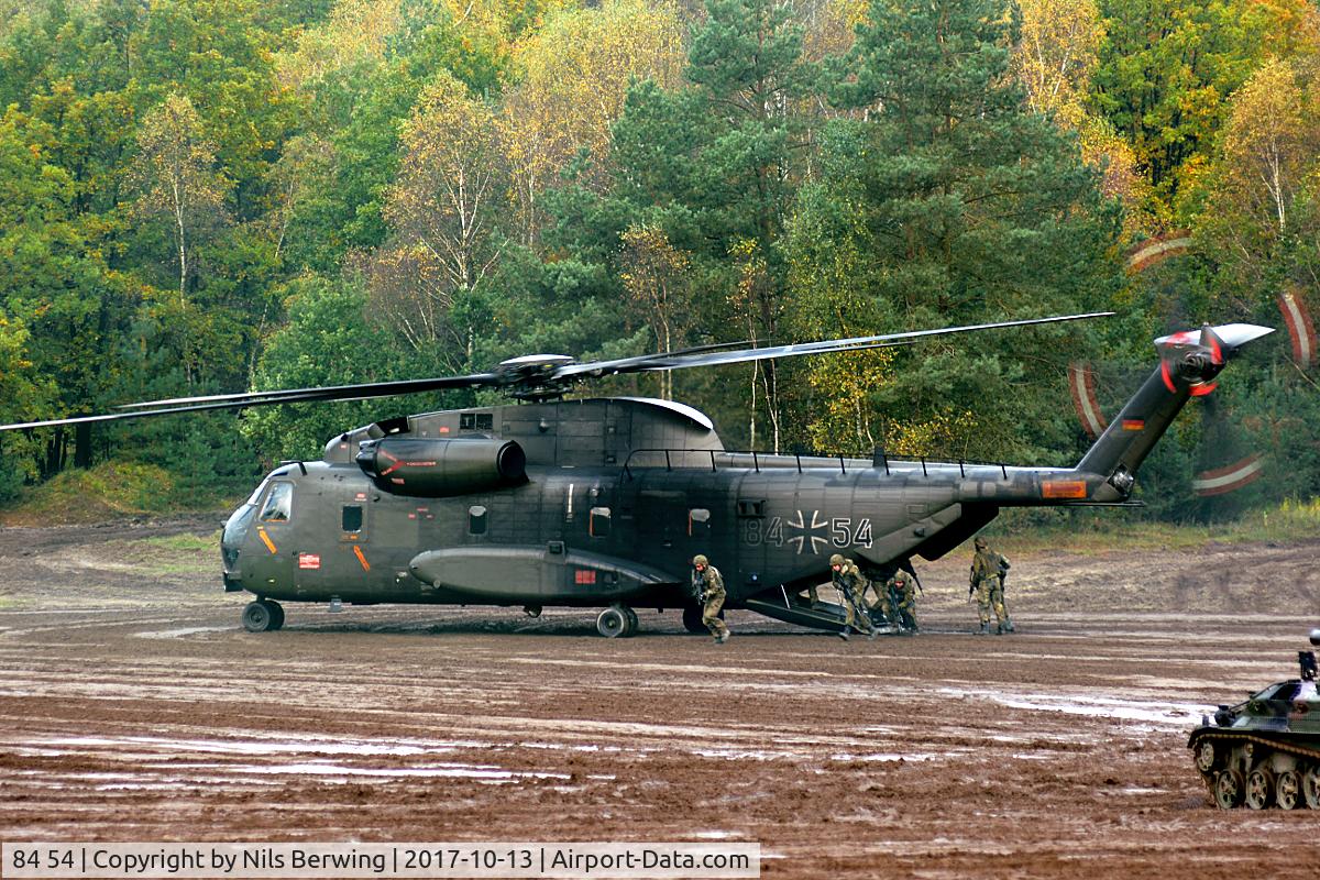 84 54, Sikorsky (VFW-Fokker) CH-53G C/N V65-052, 84+54 at Munster Training Range