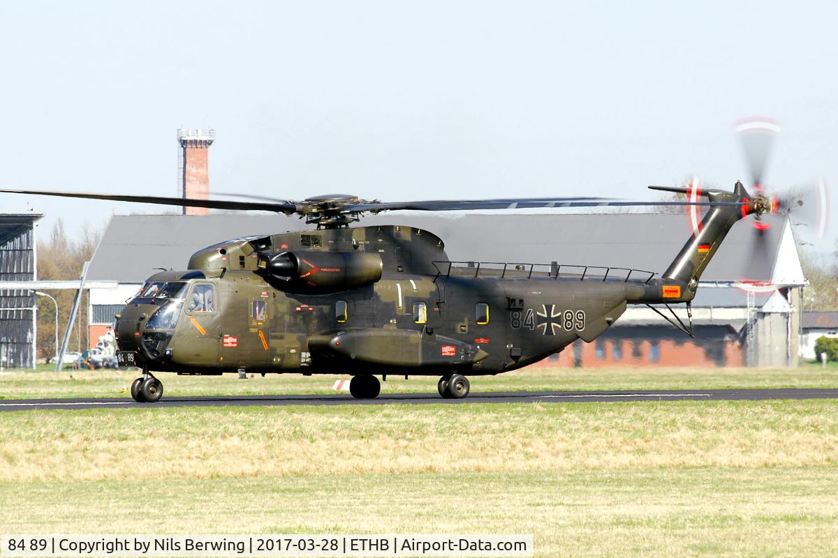 84 89, Sikorsky (VFW-Fokker) CH-53G C/N V65-087, 84+89 at ETHB