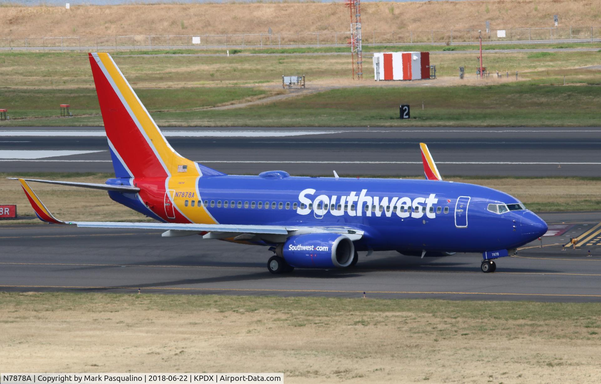N7878A, 2005 Boeing 737-7K9 C/N 34320, Boeing 737-7KP