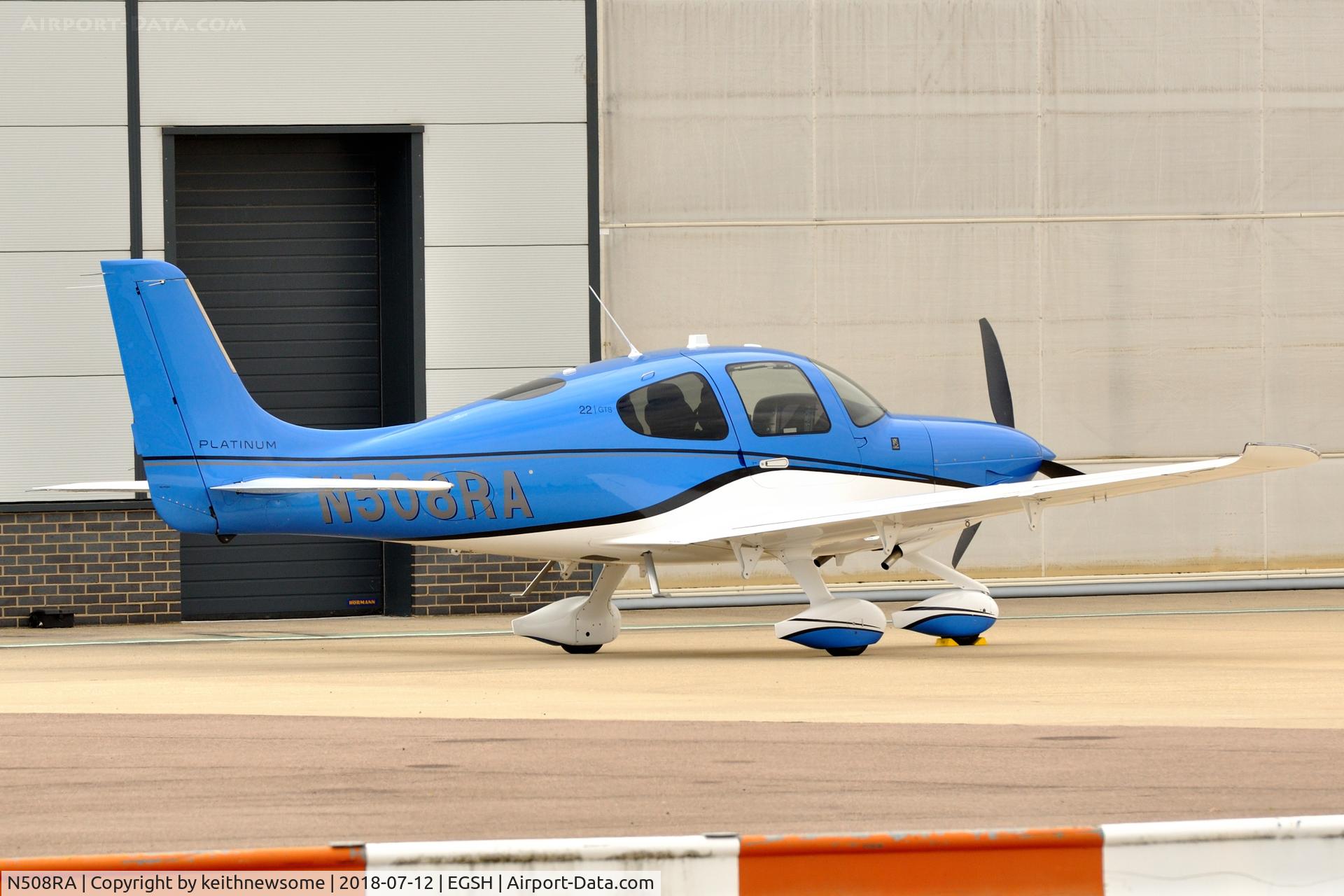 N508RA, 2017 Cirrus SR22 GTS C/N 4458, Return Visitor.