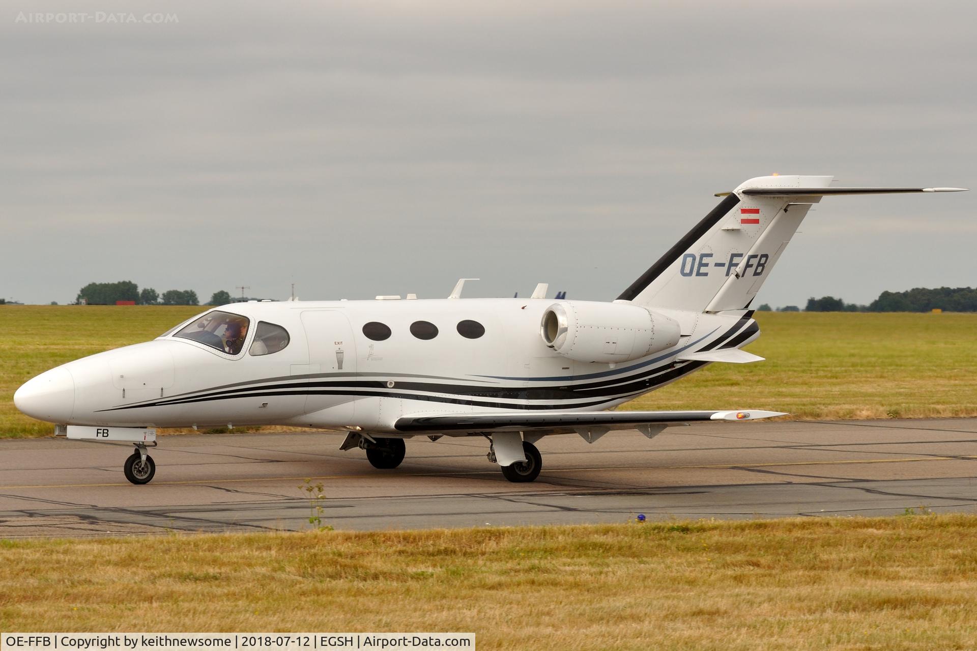 OE-FFB, 2008 Cessna 510 Citation Mustang Citation Mustang C/N 510-0065, Return Visitor.