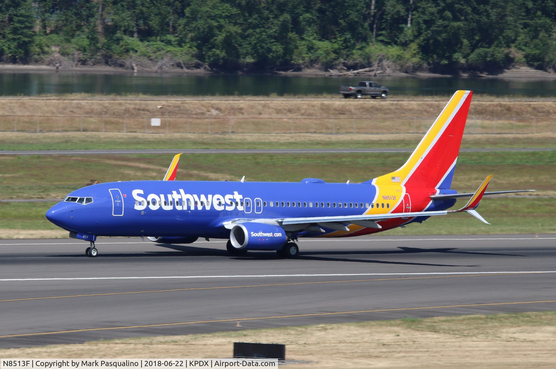 N8513F, 2016 Boeing 737-8H4 C/N 36976, Boeing 737-800