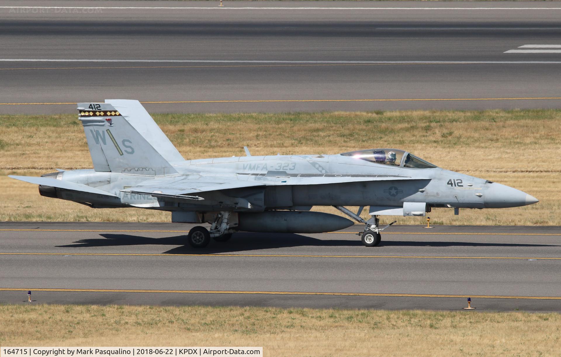 164715, McDonnell Douglas F/A-18C Hornet C/N 1160/C318, McDonnell Douglas F/A-18C