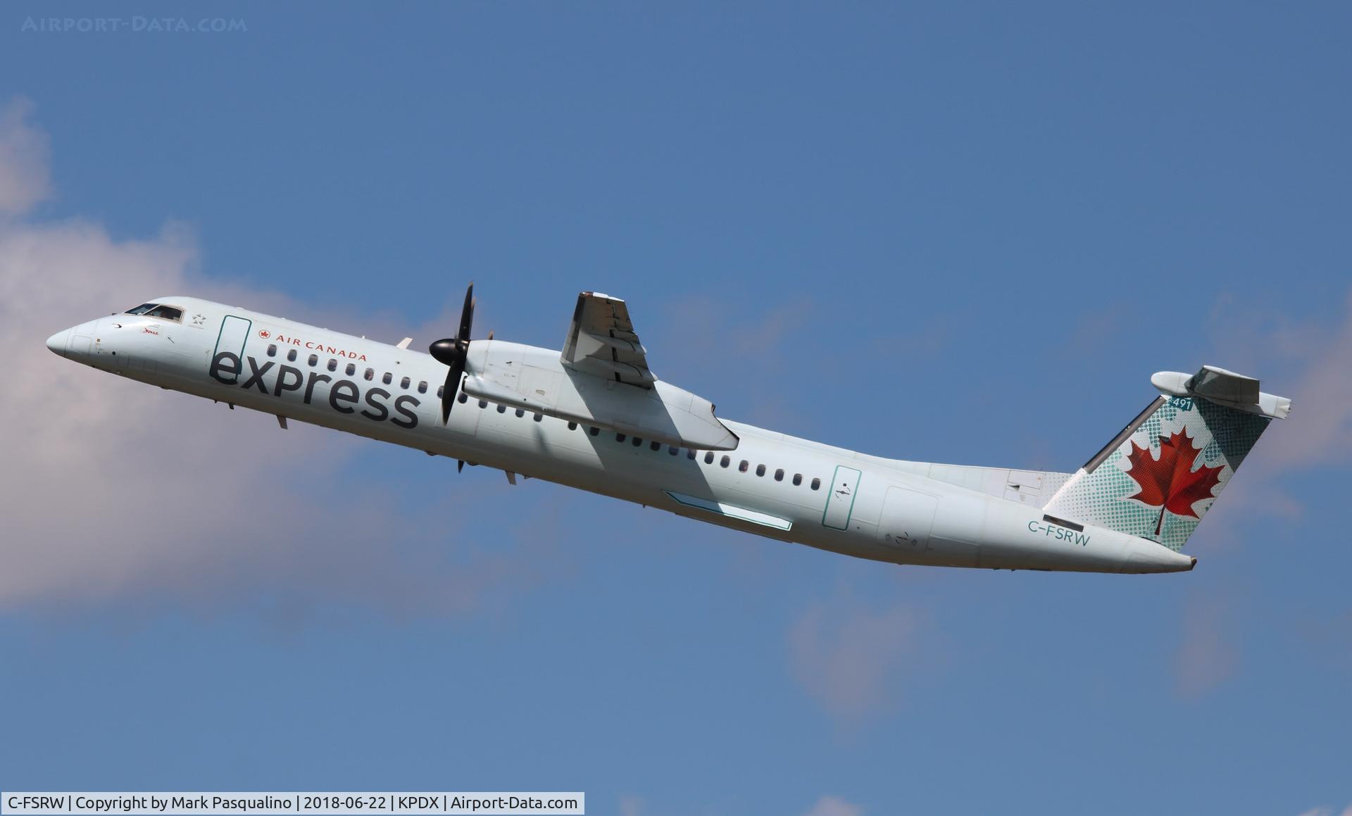 C-FSRW, 2008 De Havilland Canada DHC-8-402Q Dash 8 C/N 4221, DHC-8-402