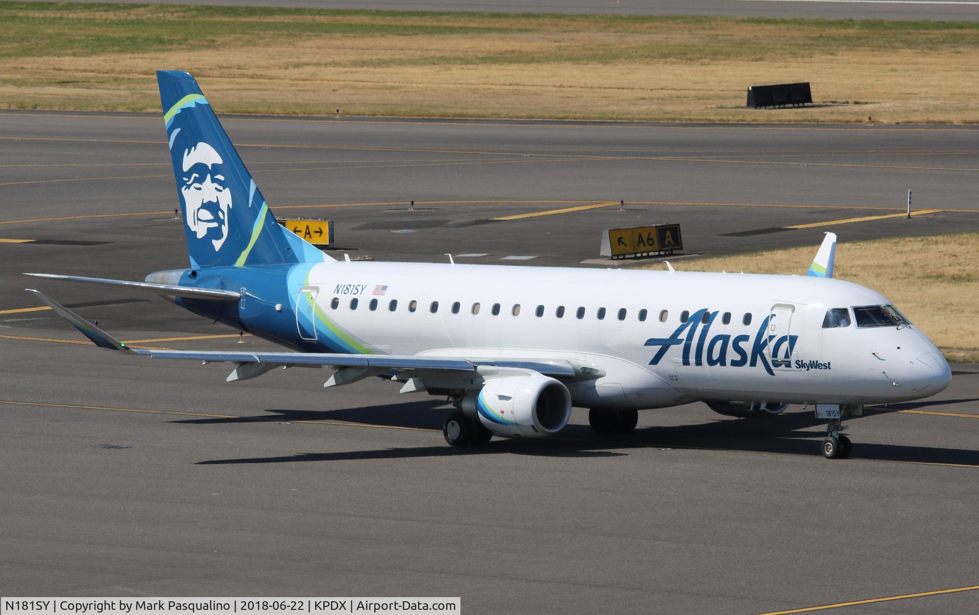N181SY, 2016 Embraer 175LR (ERJ-170-200LR) C/N 17000574, ERJ 170-200 LR