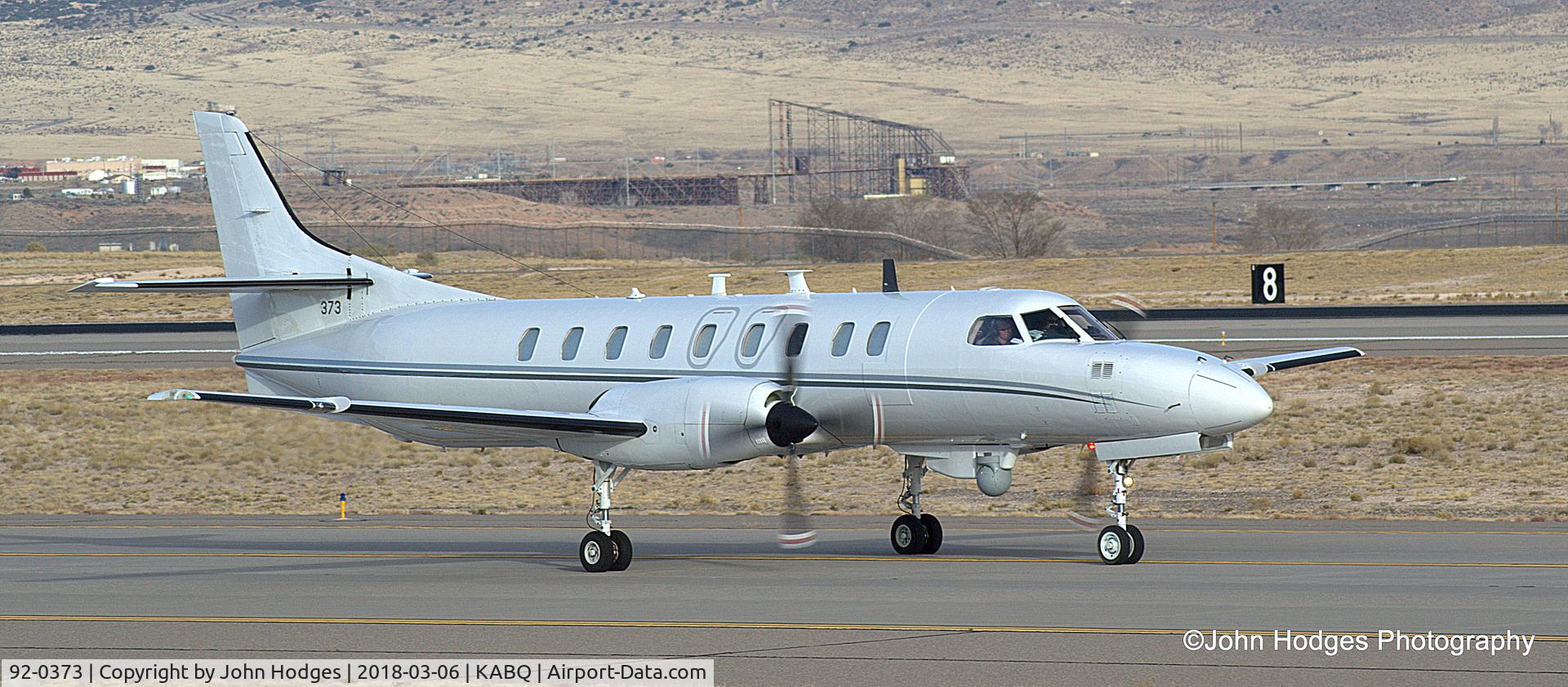 92-0373, 1992 Fairchild Swearingen RC-26B Condor C/N DC-835M, C-26B going out on a mission
