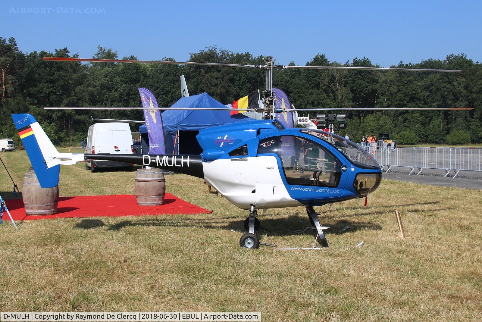 D-MULH, 2013 EDM Aerotec CoAX 2D C/N 02 / 2013, Ursel Avia 2018.