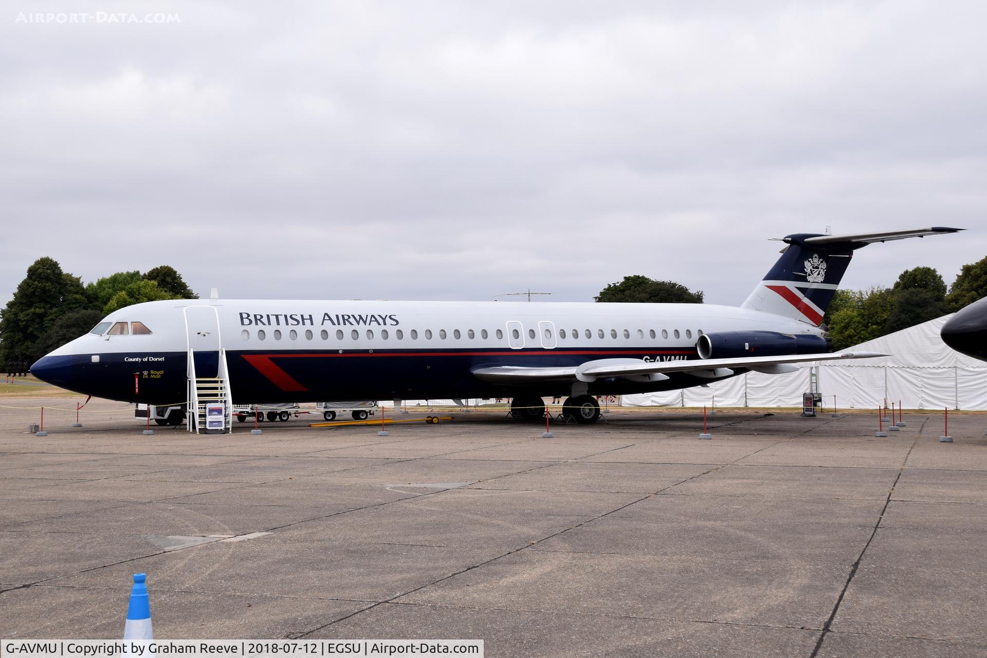 G-AVMU, 1968 BAC 111-510ED One-Eleven C/N BAC.148, On display at Duxford.