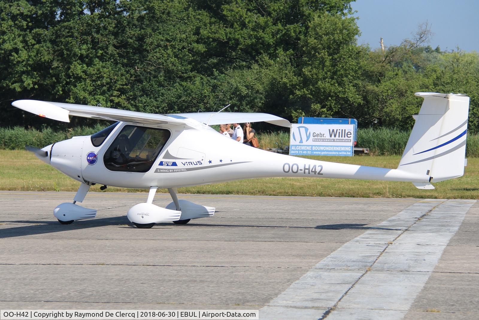 OO-H42, 2014 Pipistrel Virus SW C/N 670, Ursel Avia 2018.