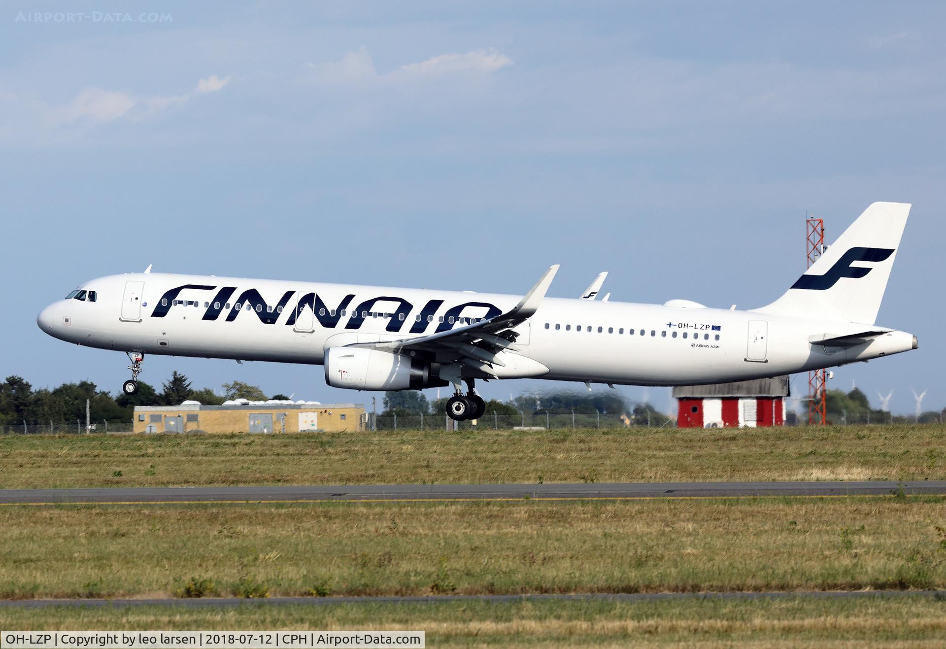 OH-LZP, 2017 Airbus A321-231 C/N 7661, Copenhagen 12.7.2018