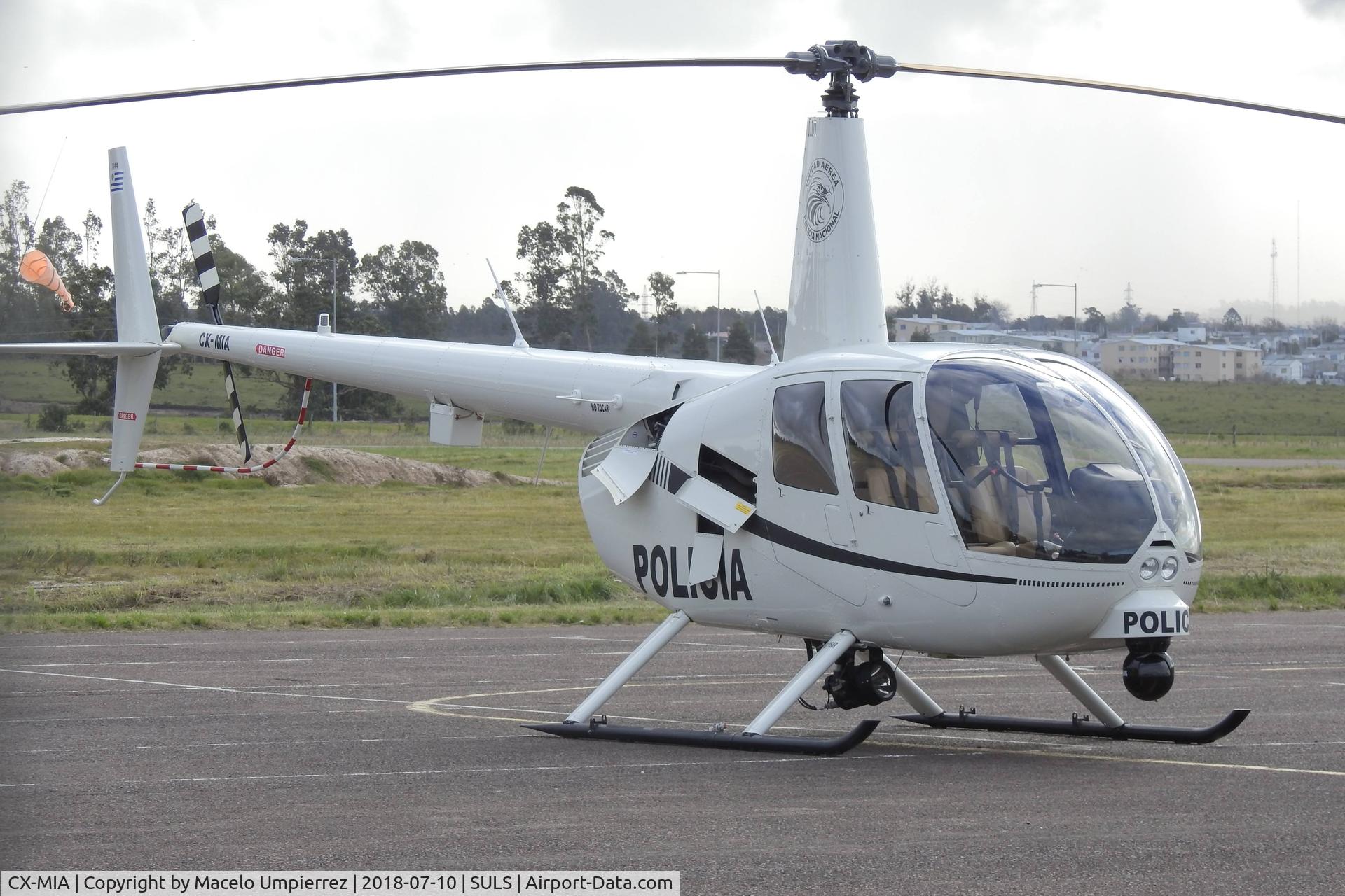 CX-MIA, 2015 Robinson R44 II C/N 13538, CX-MIA
Policia Nacional de Uruguay
Ministerio del Interior