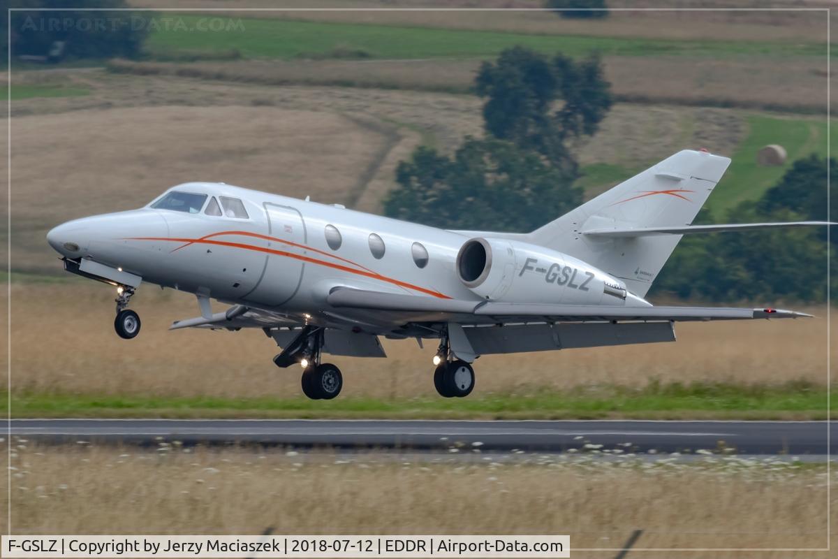 F-GSLZ, 1986 Dassault Falcon 100 C/N 208, Dassault Falcon