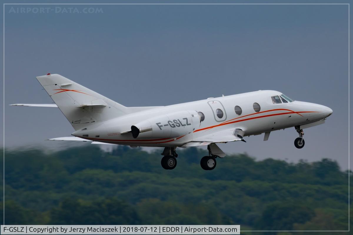 F-GSLZ, 1986 Dassault Falcon 100 C/N 208, Dassault Falcon