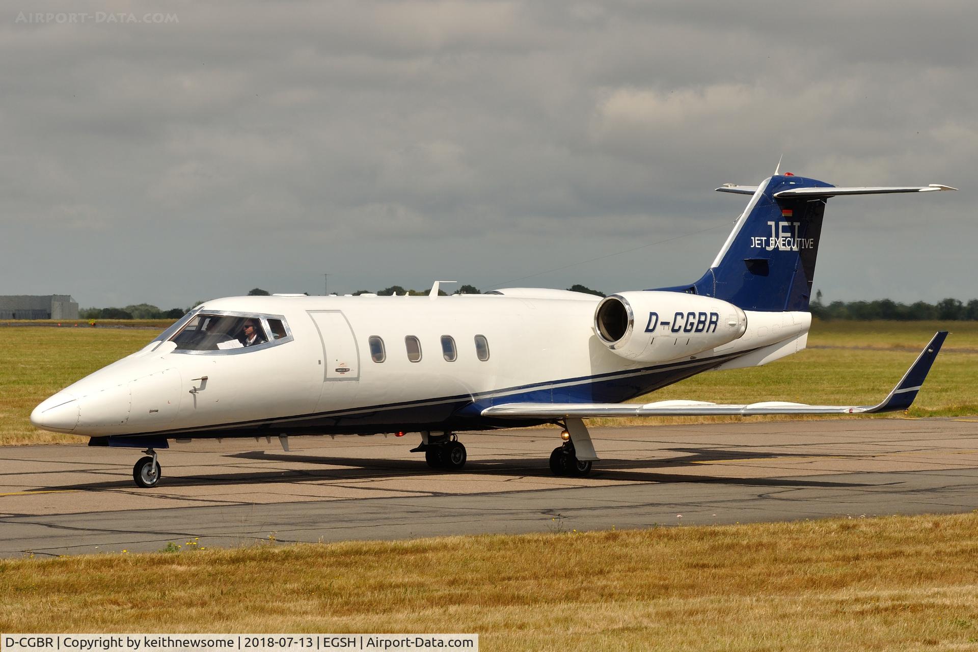 D-CGBR, 1985 Learjet 55 C/N 55-122, Regular Visitor.