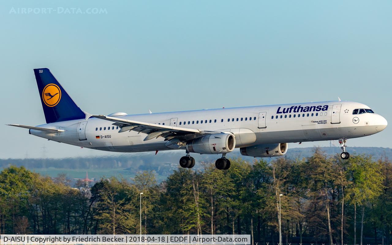 D-AISU, 2009 Airbus A321-231 C/N 4016, on final RW07L