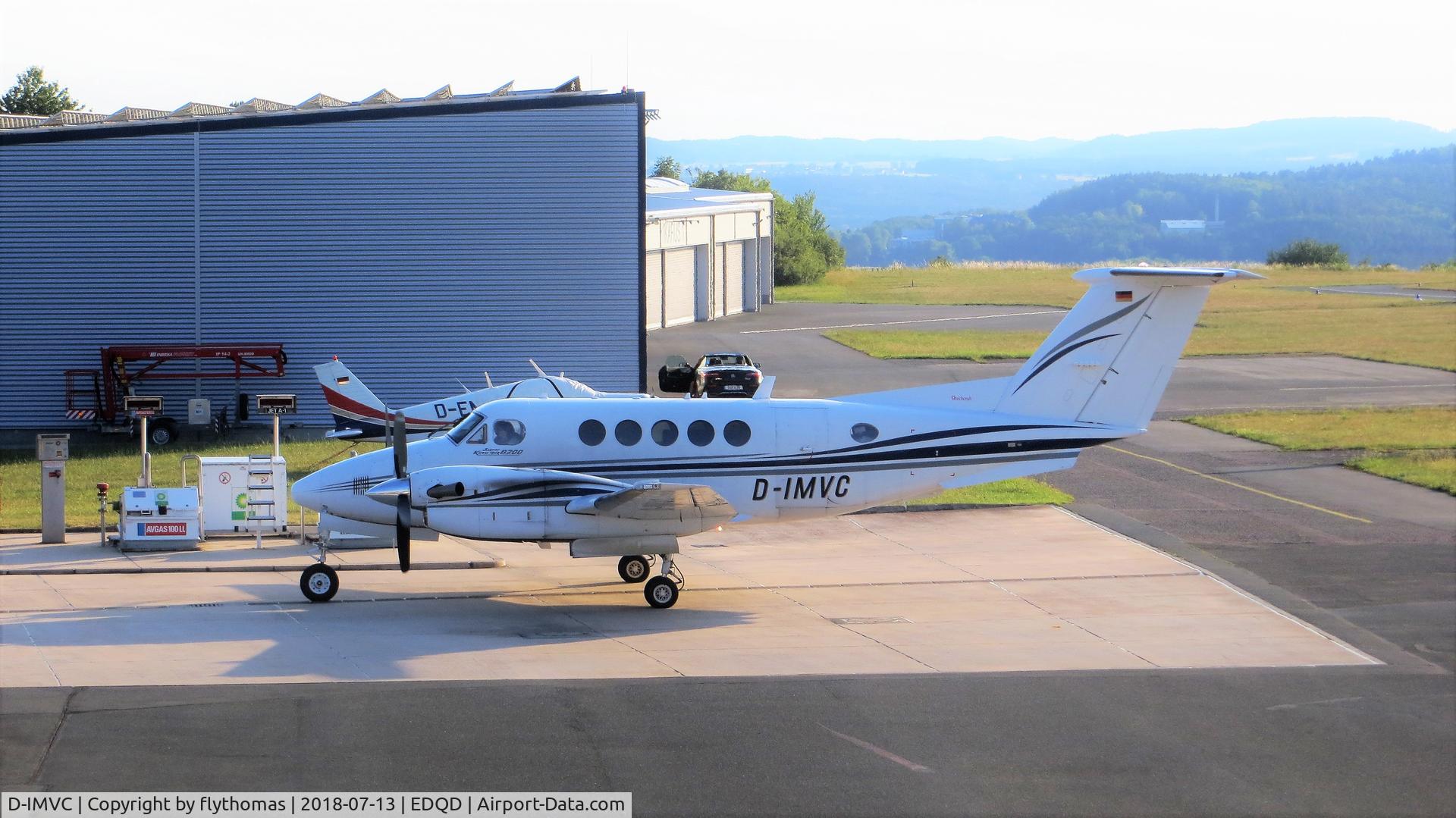 D-IMVC, 2000 Raytheon B200 King Air C/N BB-1741, D-IMVC Bayreuth Airport