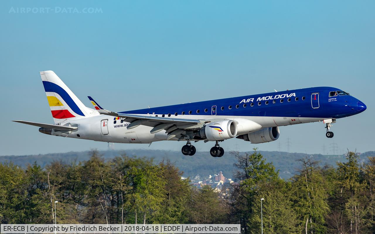 ER-ECB, 2009 Embraer 190LR (ERJ-190-100LR) C/N 19000325, on final RW07L