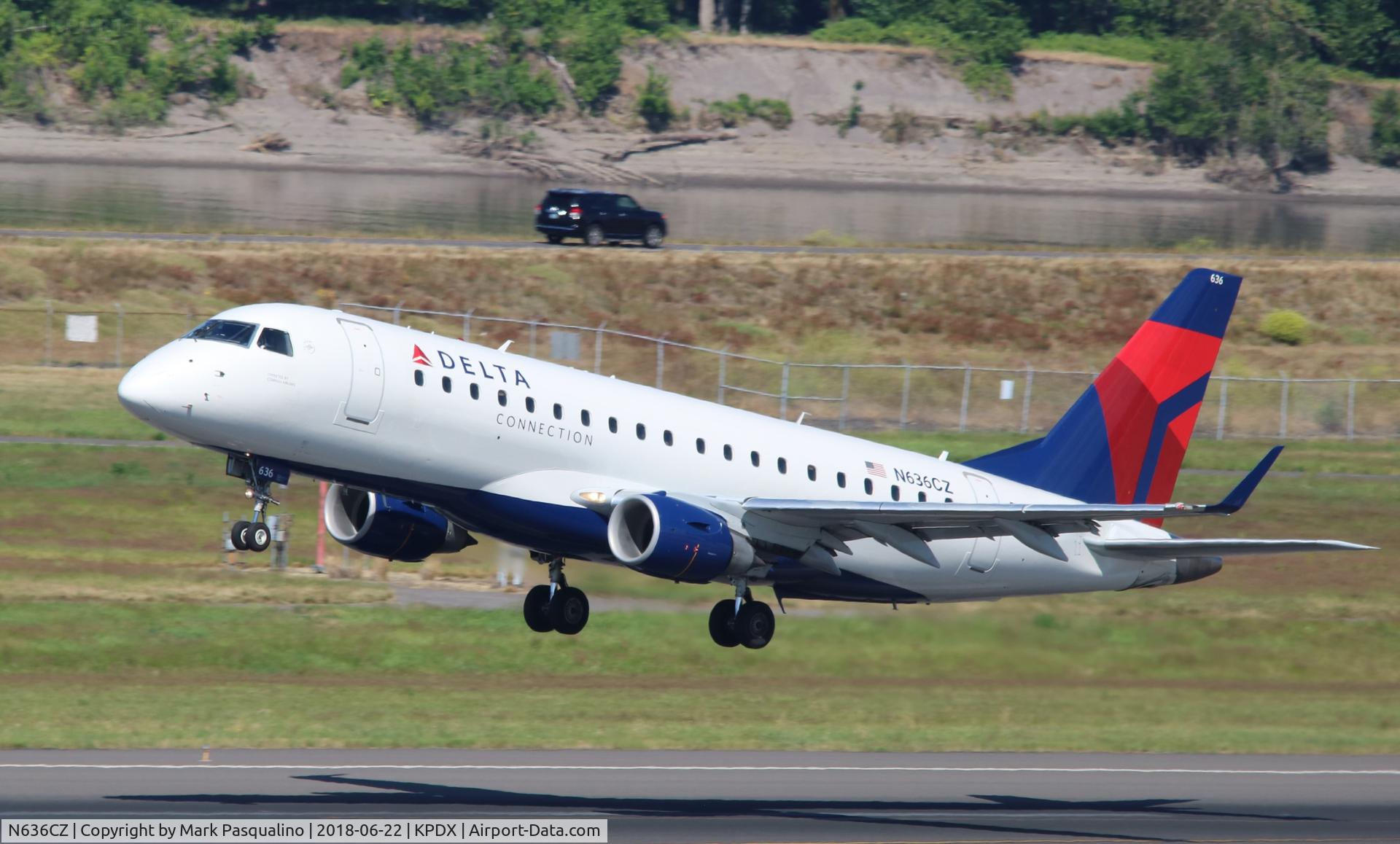 N636CZ, 2008 Embraer 175LR (ERJ-170-200LR) C/N 17000253, ERJ 170-200 LR
