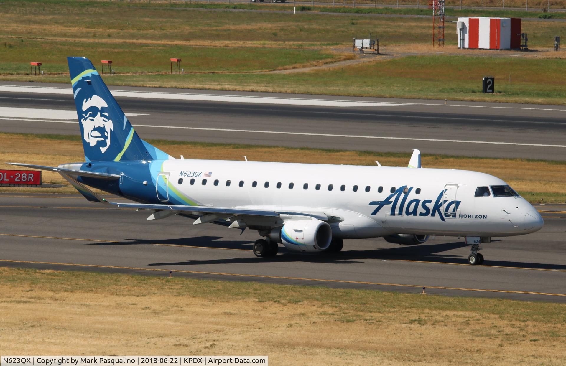 N623QX, 2017 Embraer 175LR (ERJ-170-200LR) C/N 17000652, ERJ 170-200 LR