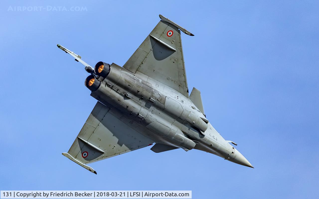 131, 2012 Dassault Rafale C C/N 131, flying display training at BA113 St. Dizier