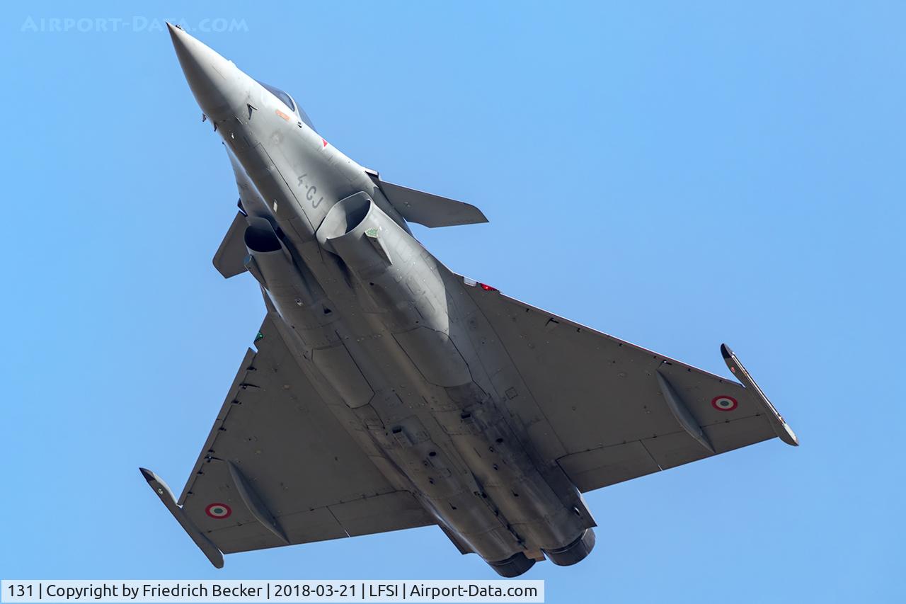 131, 2012 Dassault Rafale C C/N 131, flying display training at BA113 St. Dizier