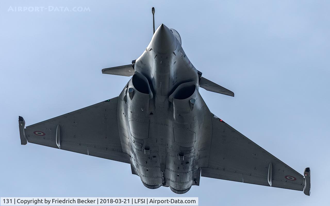 131, 2012 Dassault Rafale C C/N 131, flying display training at BA113 St. Dizier