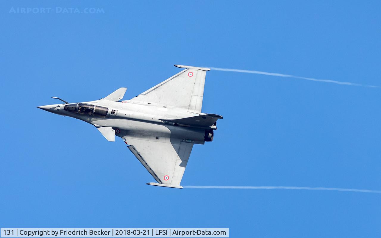 131, 2012 Dassault Rafale C C/N 131, flying display training at BA113 St. Dizier