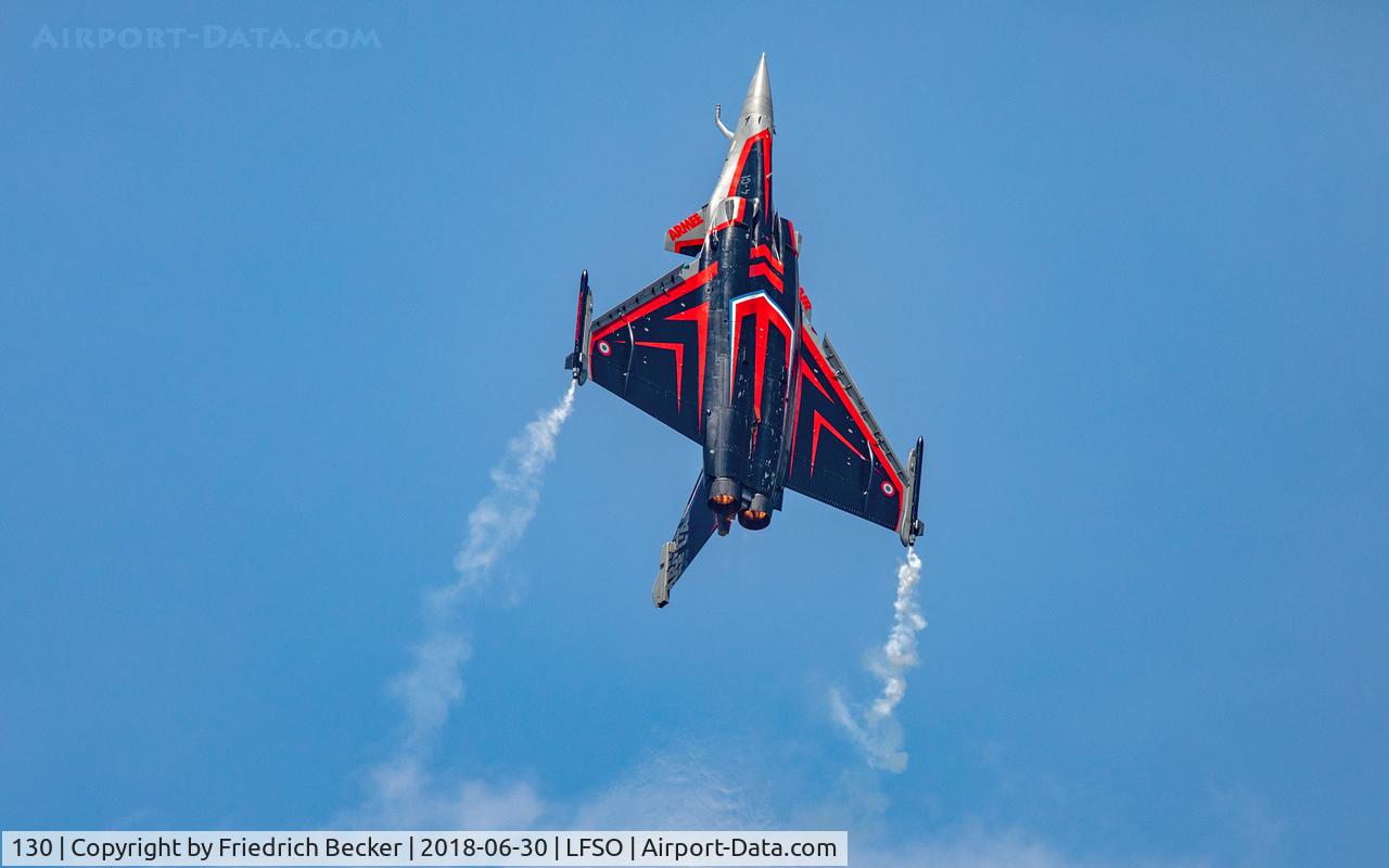 130, Dassault Rafale C C/N 130, flying display Meeting Aerienne BA133 Nancy Ochey