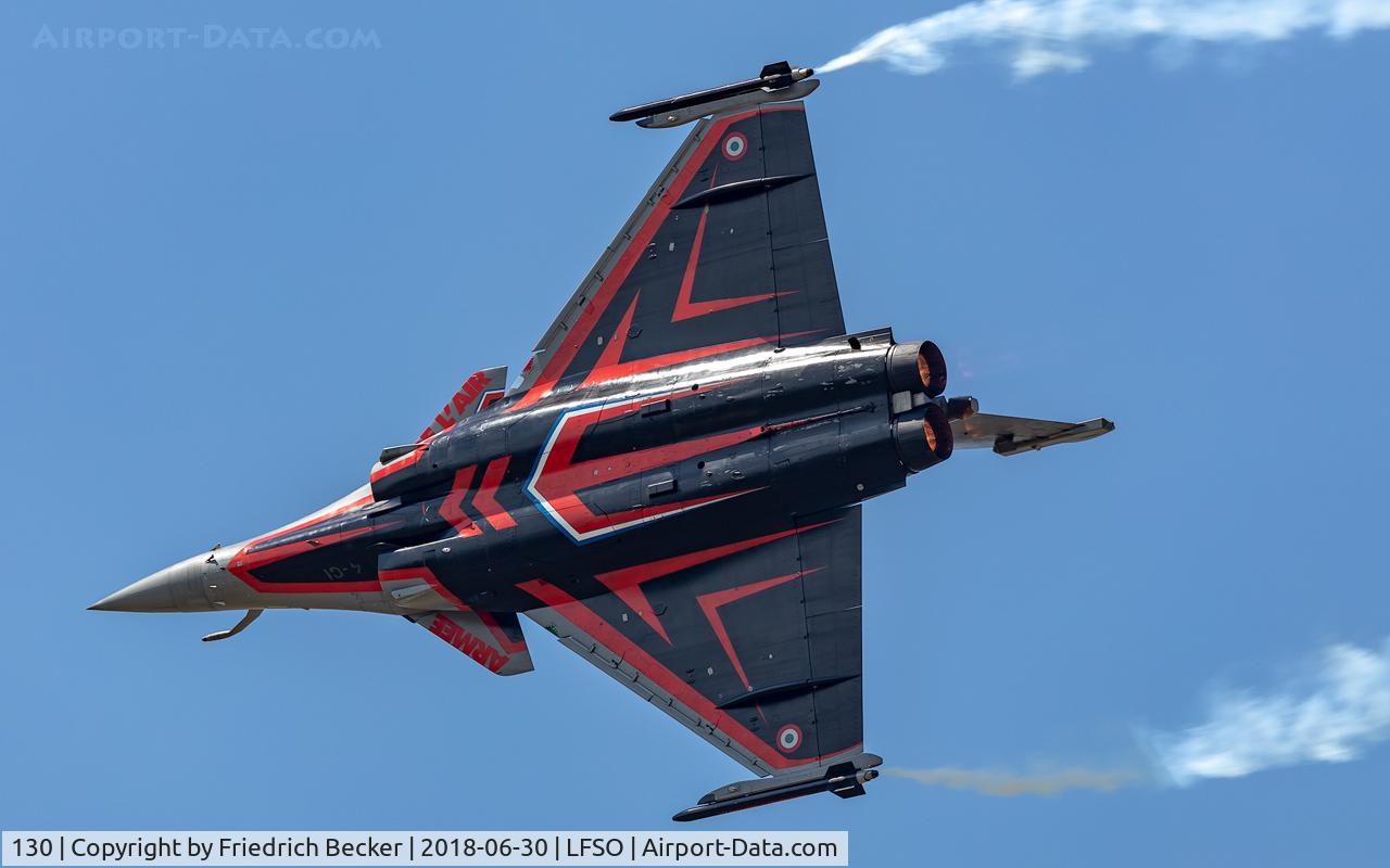 130, Dassault Rafale C C/N 130, flying display Meeting Aerienne BA133 Nancy Ochey