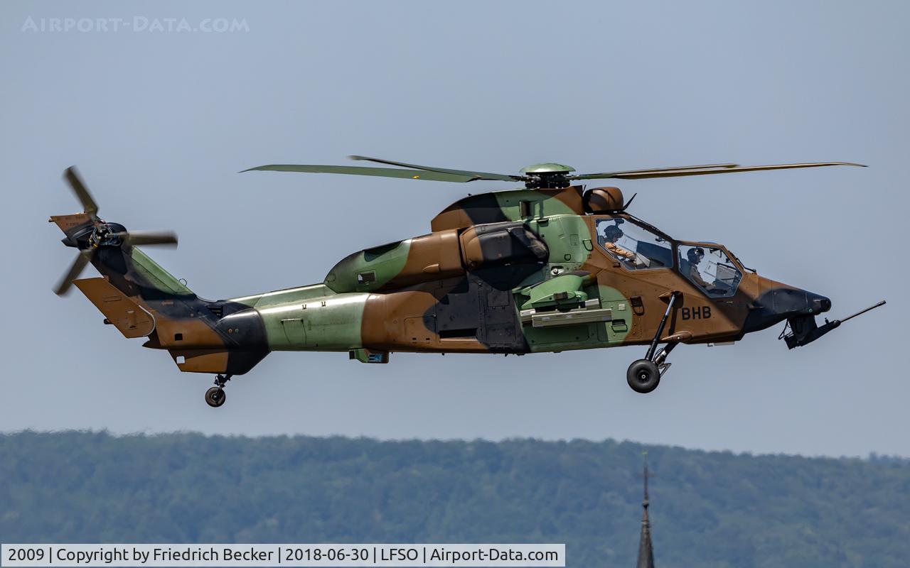 2009, Eurocopter EC-665 Tigre HAP C/N 2009, flying display Meeting Aerienne BA133 Nancy Ochey