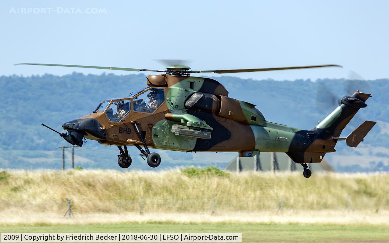 2009, Eurocopter EC-665 Tigre HAP C/N 2009, flying display Meeting Aerienne BA133 Nancy Ochey