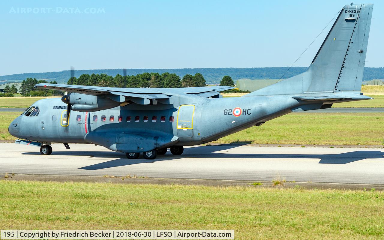 195, 2010 CASA CN-235-300M C/N C195, taxying to the active during the Meeting Aerienne BA133 Nancy Ochey